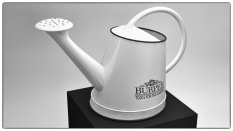 Image of Burpee Pot 3D Perspective black and white render