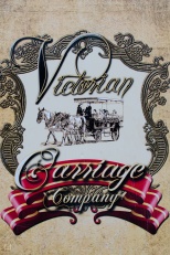 Victorian Carriage Company signage
