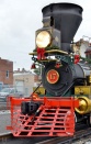 Front shot of locomotive.